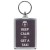 Keep Calm and Get A Taxi - Keyring