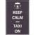 Keep Calm and Taxi On - Magnet