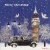 London Taxi in the Snow Christmas Card