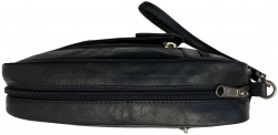 Leather 4 Zip Cab Bag