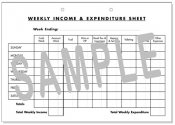 Income & Expenditure Sheets - Refills
