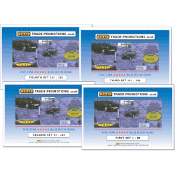 Blue Book Runs Full Set (Runs 1-320)