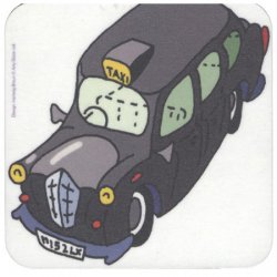 Arty Glode Taxi Coaster
