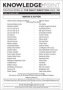 Sector 9 Work Sheet Postal Subscription for 04 Week