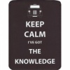 Keep Calm I've Got The Knowledge - iPad Cover