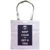 Keep Calm and Get A Taxi - Tote Shopping Bag