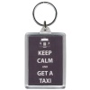 Keep Calm and Get A Taxi - Keyring