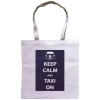 Keep Calm and Taxi On - Tote Shopping Bag