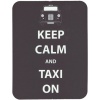 Keep Calm and Taxi On - Mouse Mat