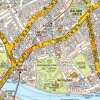 Large London Knowledge Map Laminated 2023 Edition