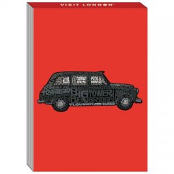 Visit London Black Cab Note Pad