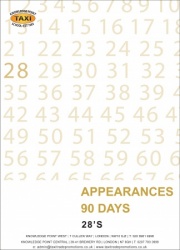 28's Appearances (90 Days)