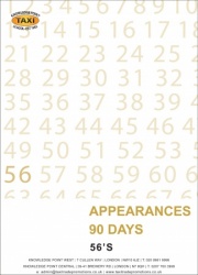 56's Appearances (90 Days)