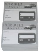 Receipt Pads - Saloon Car Pack Offer