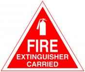 Fire Extinguisher Carried