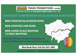 A5 Pocket Blue Book Runs 2nd Set (041-080)