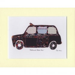 Taxi Patchwork Print