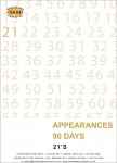 21's Appearances (90 Days)