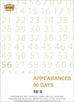 56's Appearances (90 Days)