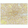 London A-Z Premier Map - Laminated Flat