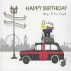 ''Taxi'' Shop 'Til You Drop! Birthday Card